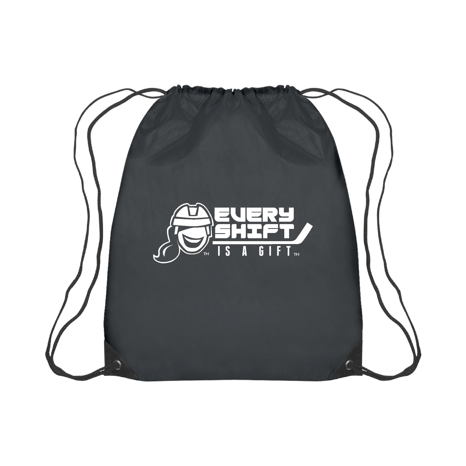 Girl Logo Drawstring Bag - ESG - Every Shift Is a Gift