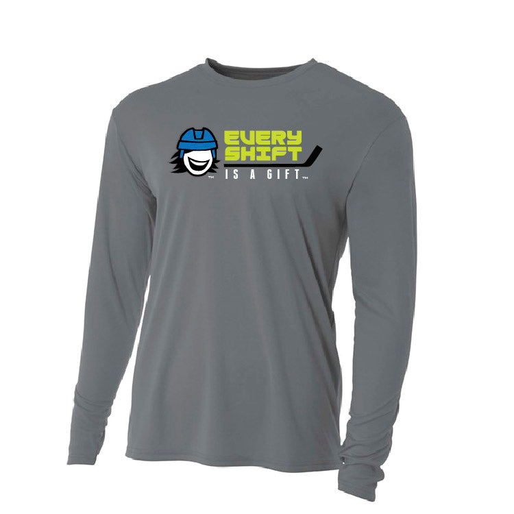 Men&#39;s Every Shift Is A Gift Long Sleeve Shirt - ESG - Every Shift Is a Gift